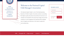 Tablet Screenshot of nccma.net